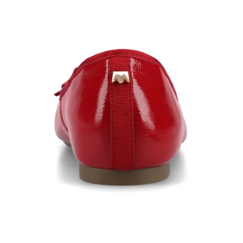 Birdies The Songbird Flat Patent Leather In Red