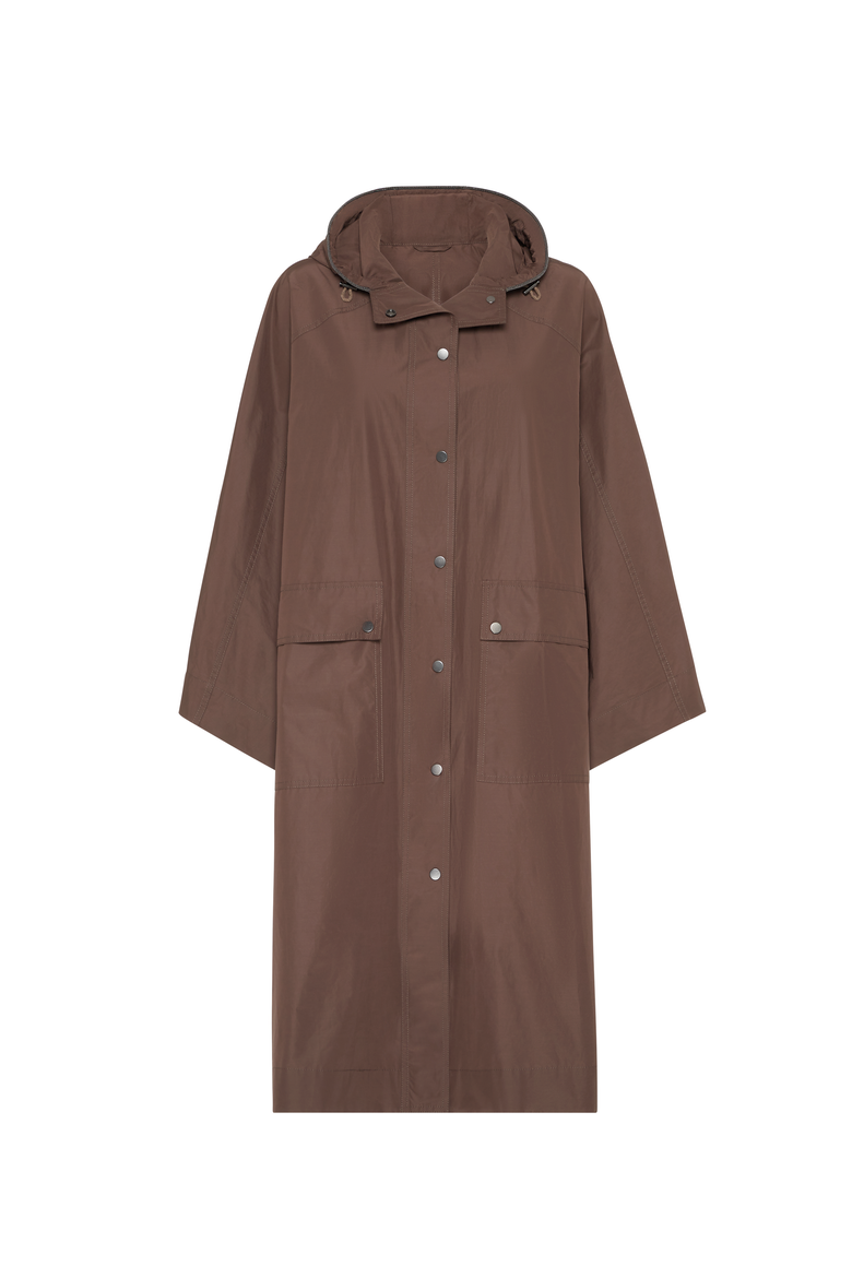 Parka with monili, Main, color, Pine Cone Brown