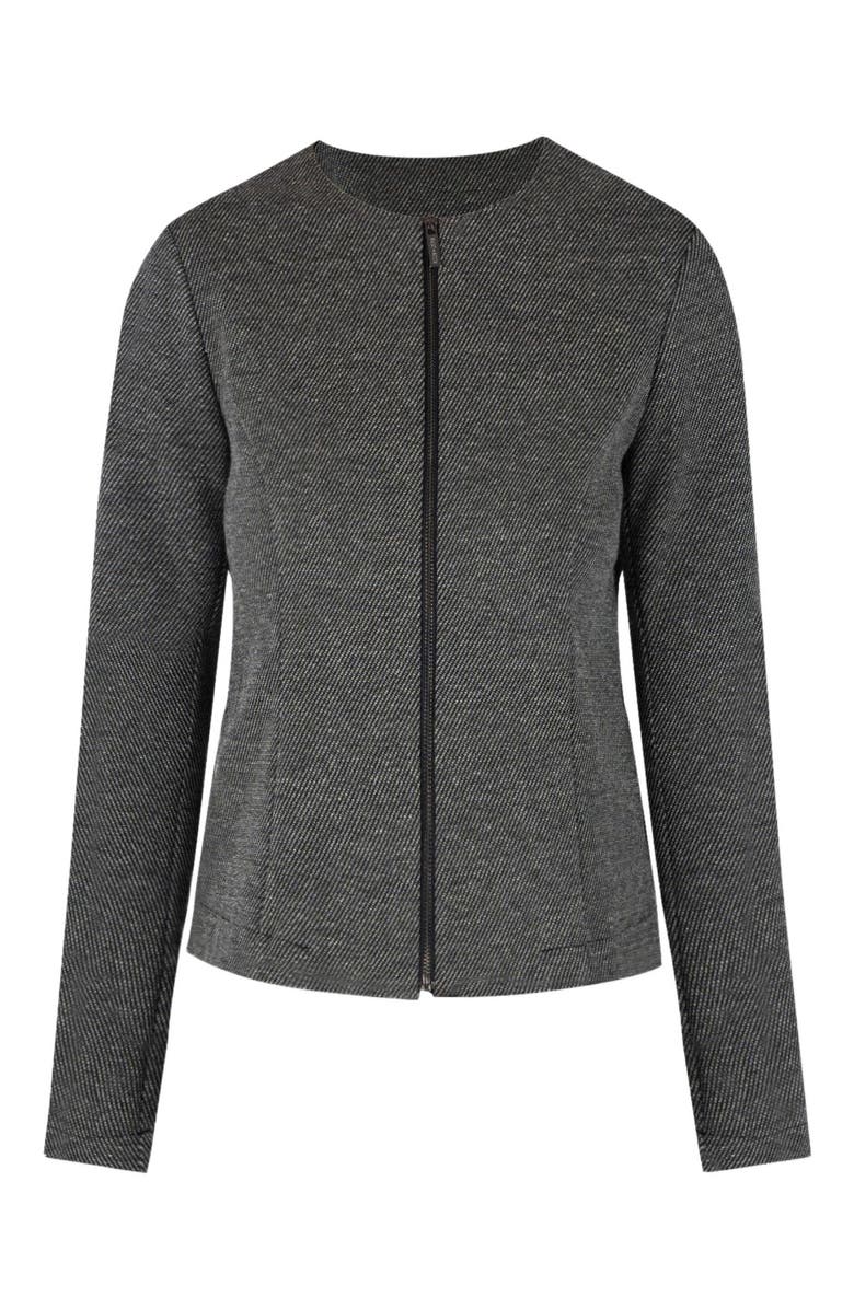 Saint + Sofia Florence Jacket, Alternate, color, Grey
