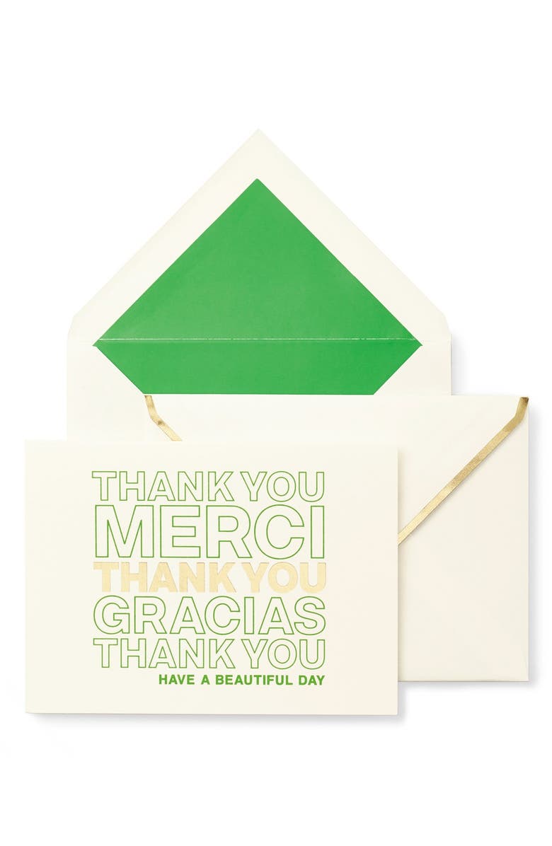 Kate Spade New York 'thank you' correspondence cards, Main, color, 