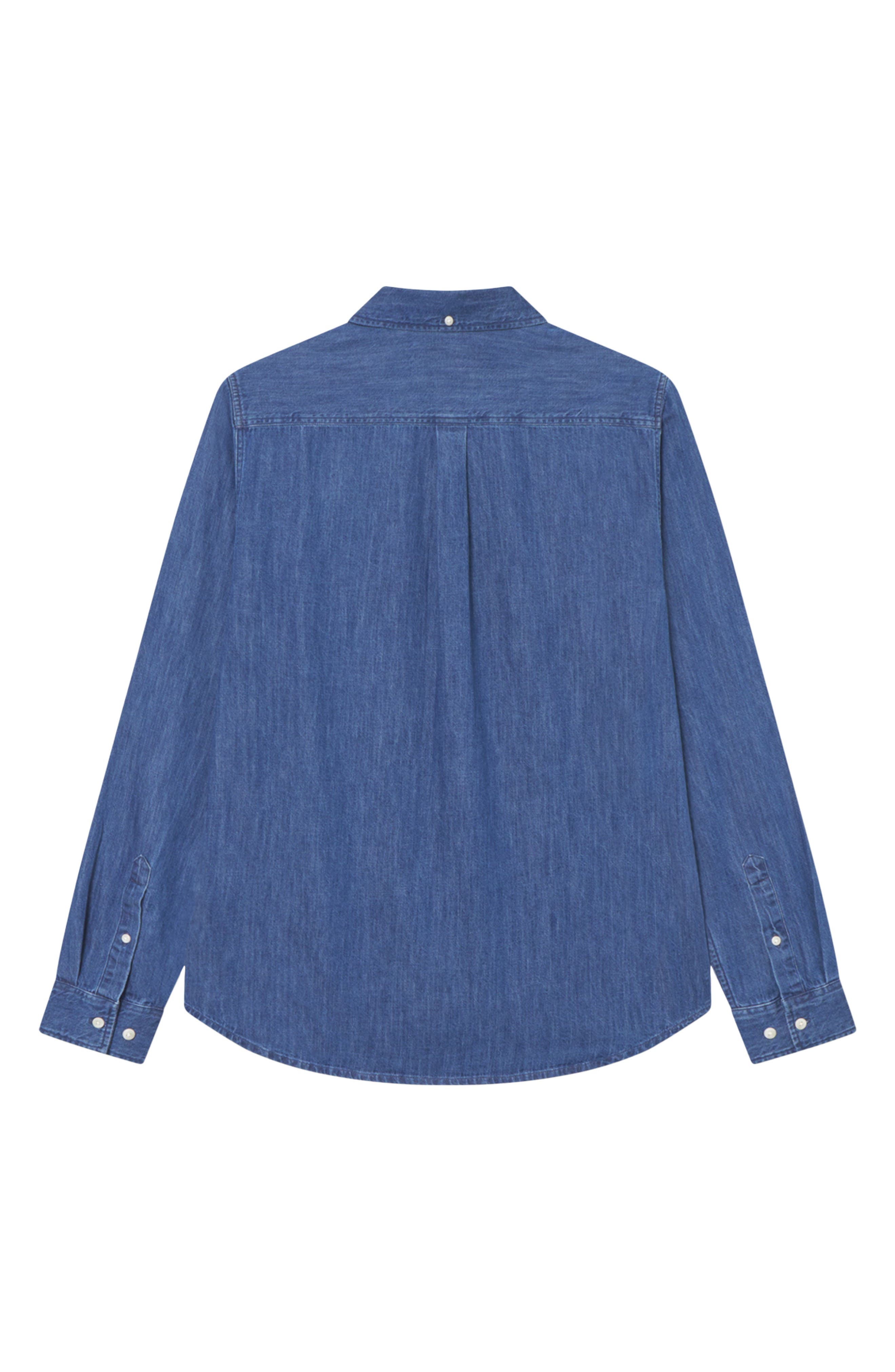 Konrad Denim Button Down Shirt - image 2