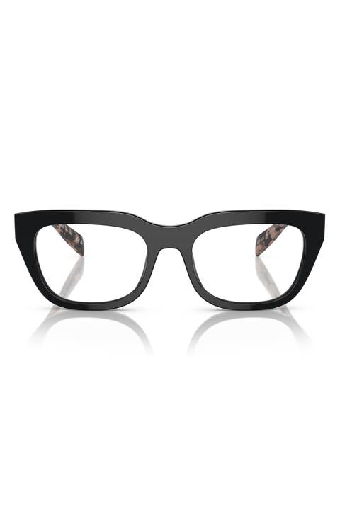 54mm Rectangular Optical Glasses