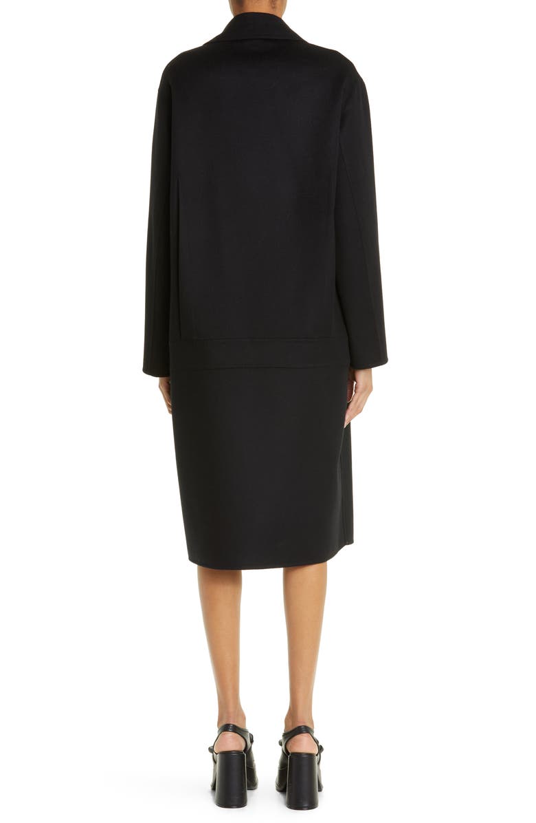 Stella McCartney Erika Double Breasted Wool Coat, Alternate, color, 