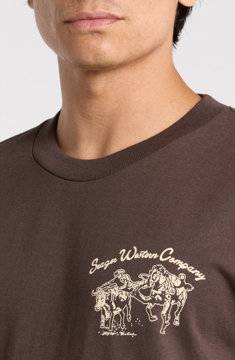Seager Co Los Rios Graphic T-Shirt, Alternate, color, Java