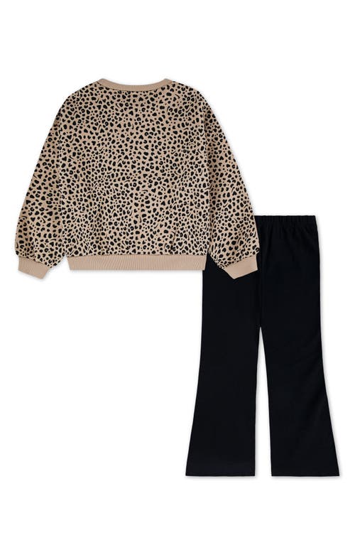 Nike Kids' Wild Warmth Sweatshirt & Leggings Set In Black
