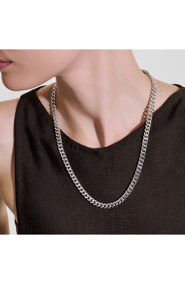John Hardy Curb Chain Necklace, 7mm, Alternate, color, Sterling Silver - 20 Inches