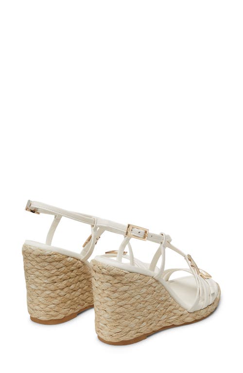 Stuart Weitzman Georgie Espadrille Wedge Sandal In Neutral