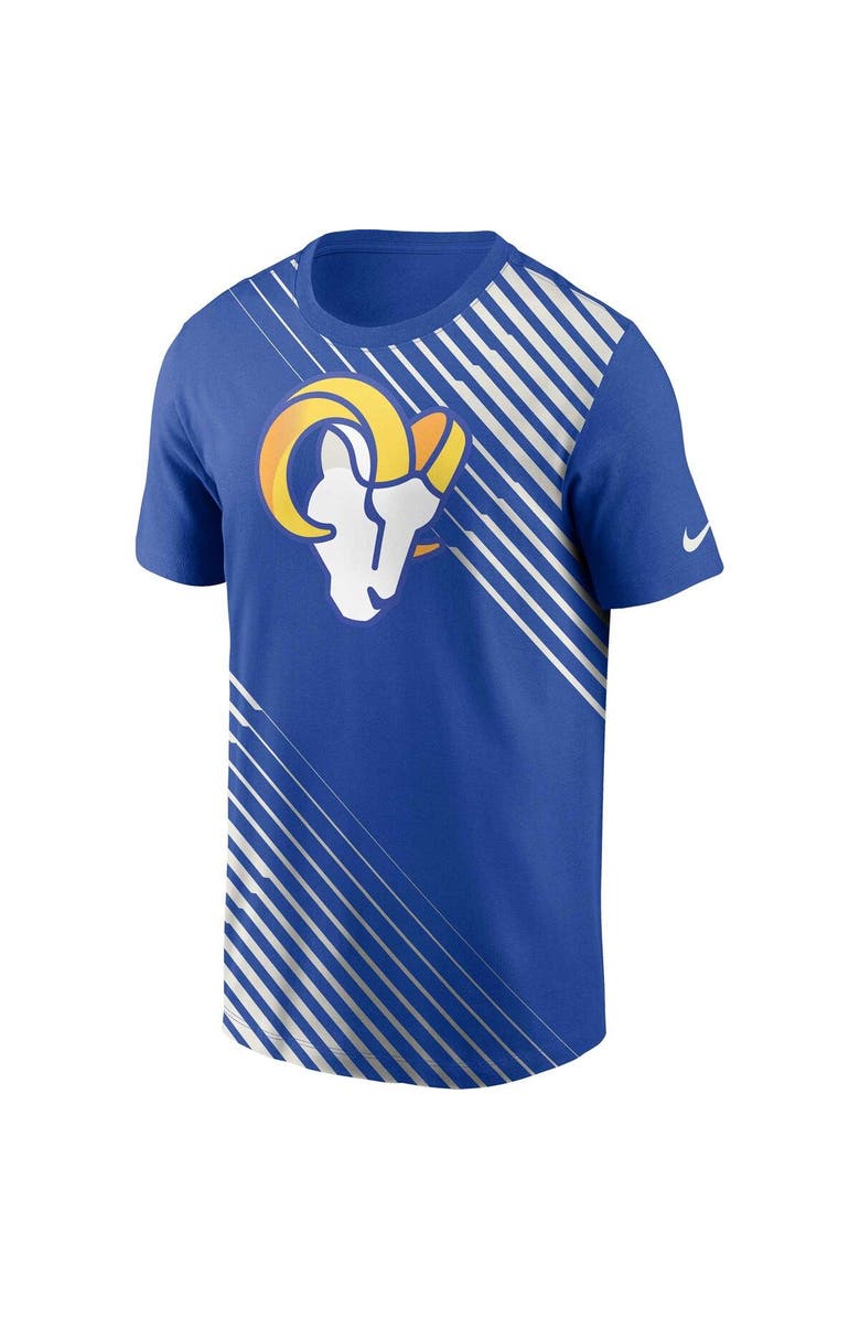 Nike Men's Nike  Royal Los Angeles Rams Yard Line Fashion Asbury T-Shirt, Alternate, color, Royal