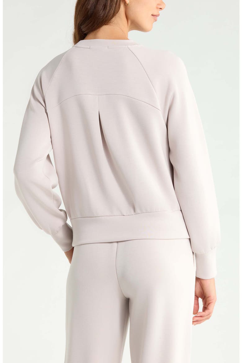 Soft Luxe Crewneck Top, Alternate, color, GREY PEBBLE
