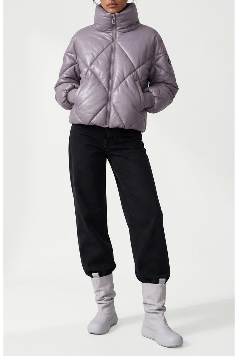 Parisx Quilted Puffer Jacket, Alternate, color, WISTERIA