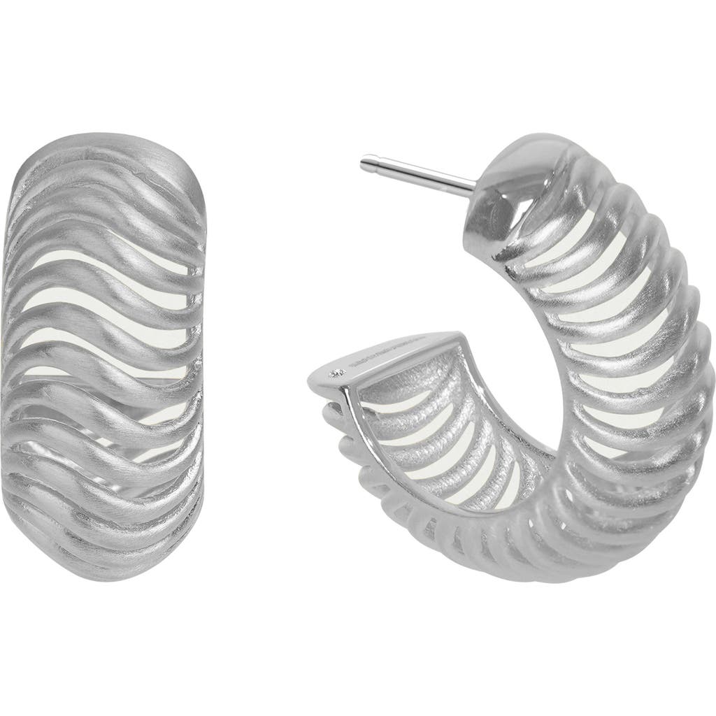 Dean Davidson Trancoso Hoop Earrings In Silver