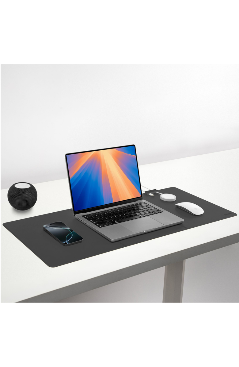 Function101 WorkPad with Magnetic Cable Manager, Alternate, color, Dark Gray