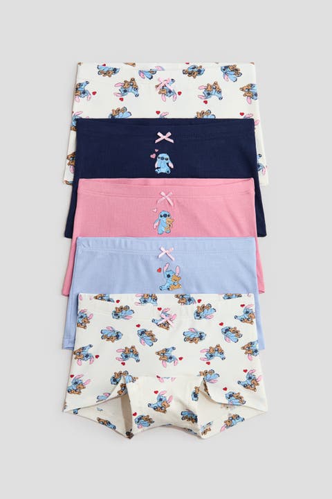 5-pack Printed Cotton Boxer Briefs