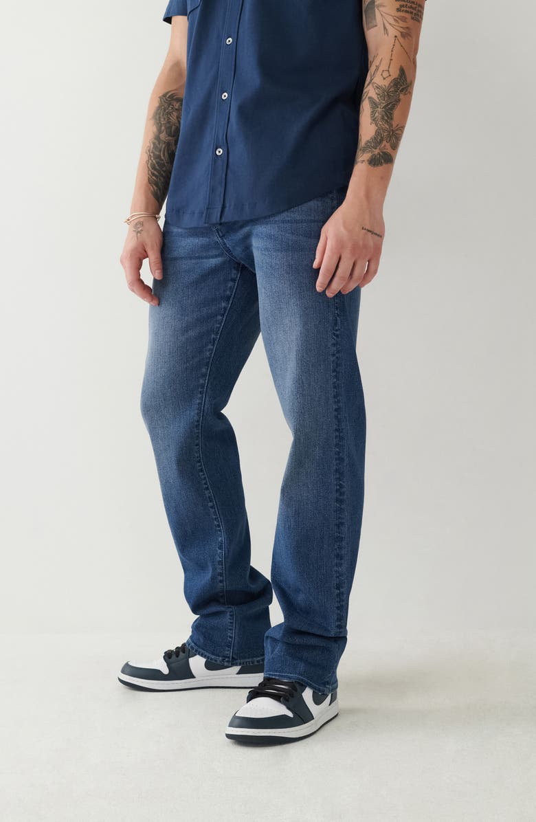 True Religion Ricky Straight Leg Jeans, Alternate, color, 