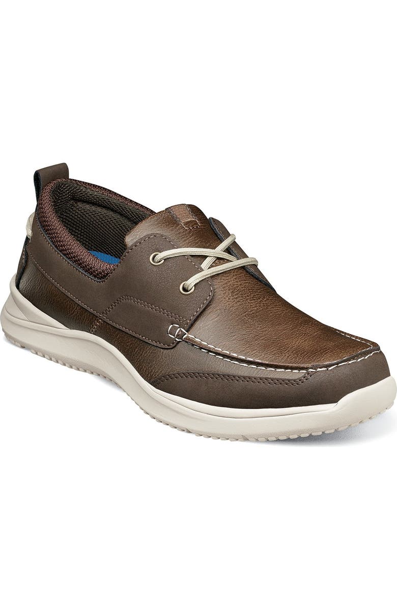 NUNN BUSH Conway Moc Toe Boat Shoe - Wide Width Available, Main, color,