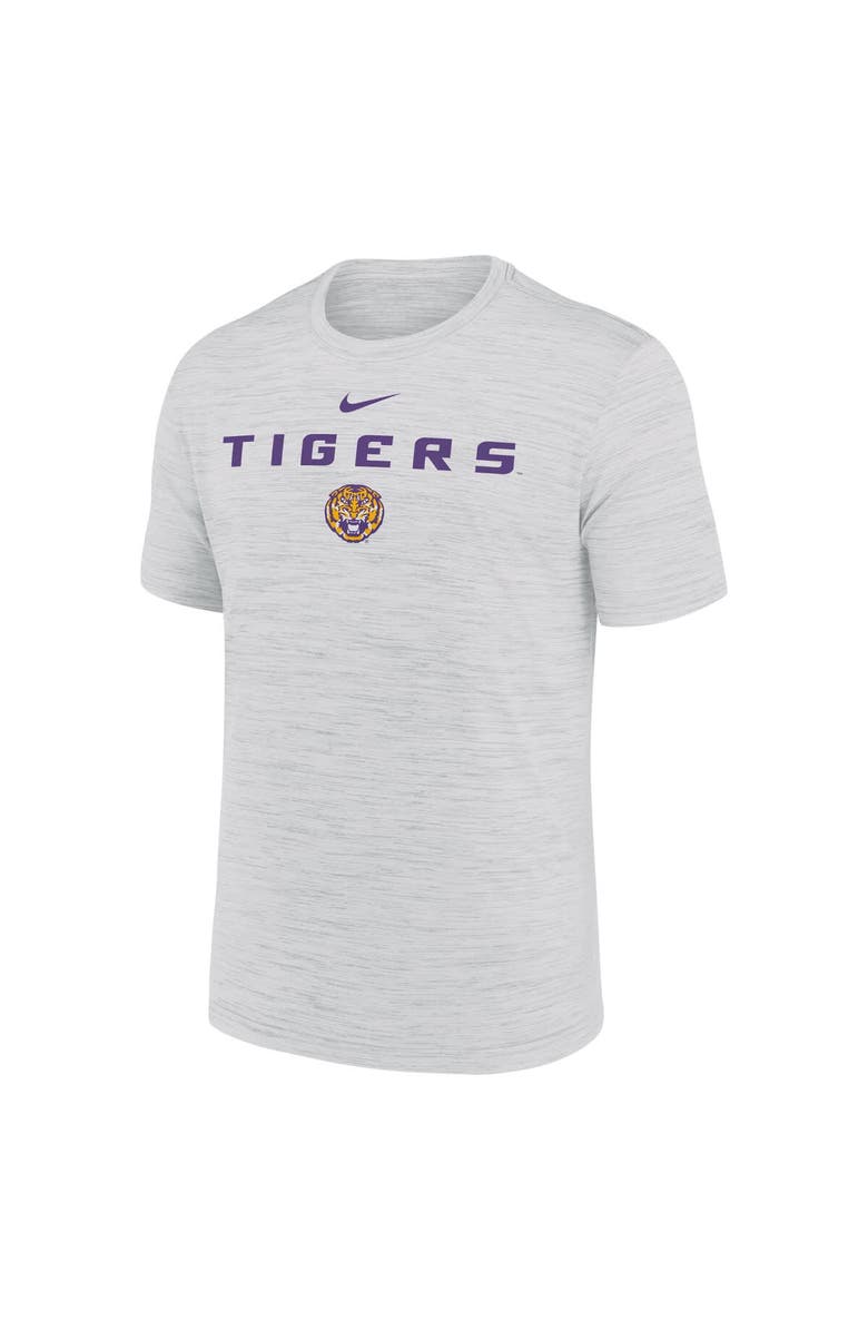 Nike Men's Nike Ash LSU Tigers 2025 Sideline Velocity Performance T-Shirt, Alternate, color, 
