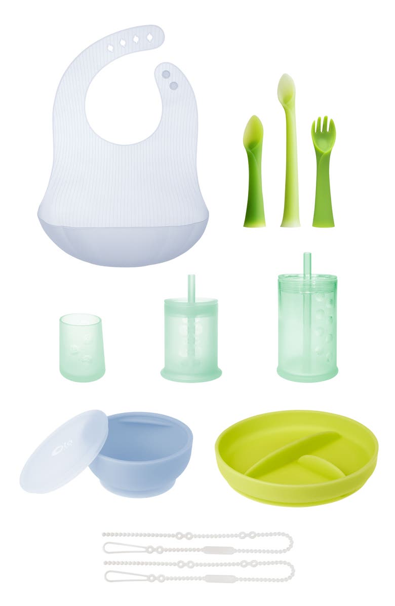 Olababy Complete Feeding Set, Main, color, Blueberry/ Kiwi/ Blueberry