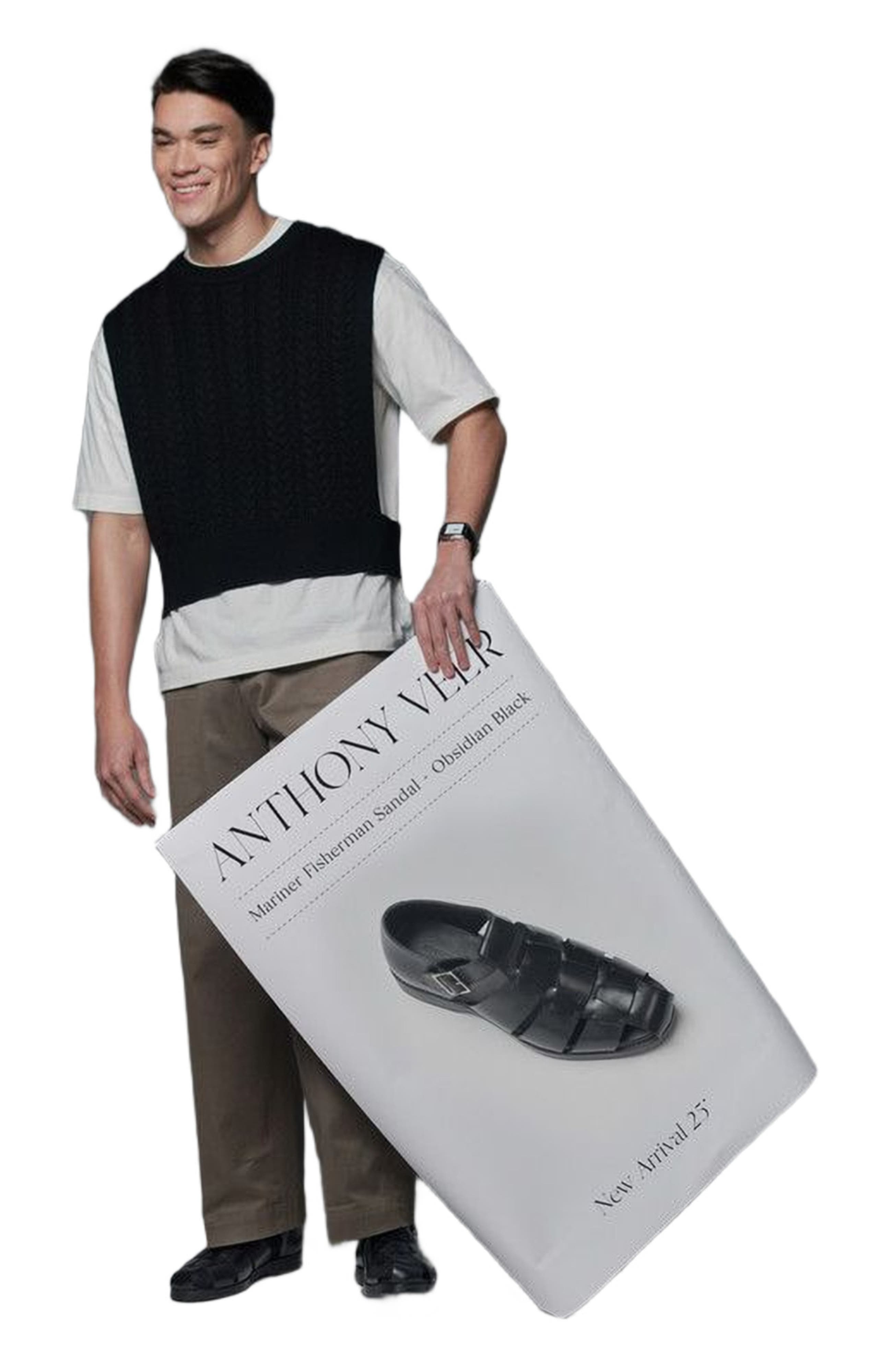 Anthony Veer Mariner Fisherman Sandel, Alternate, color, Obsidian Black