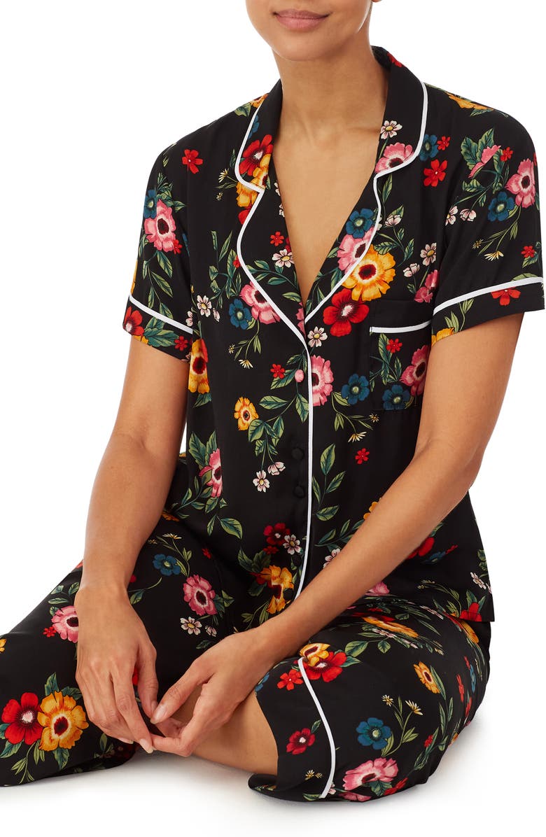 Room Service Pjs Notch Collar Top, Alternate, color, 