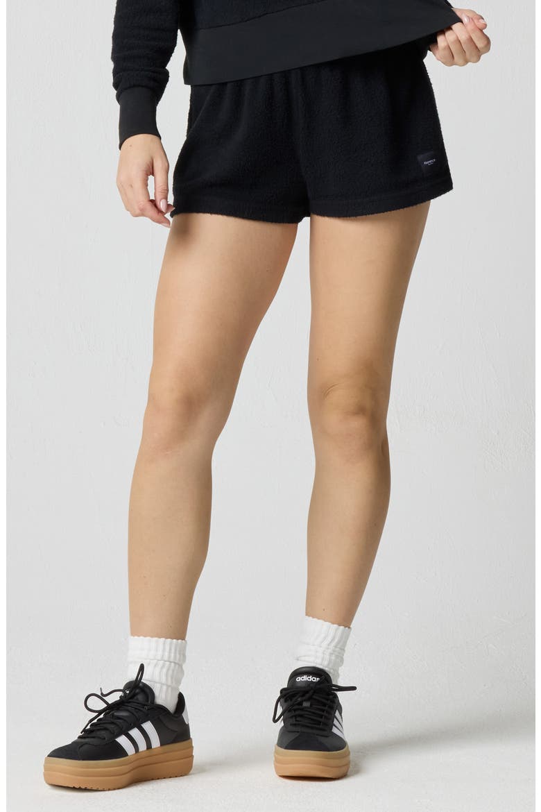 Ultrasoft Shortie Shorts, Main, color, BLACK