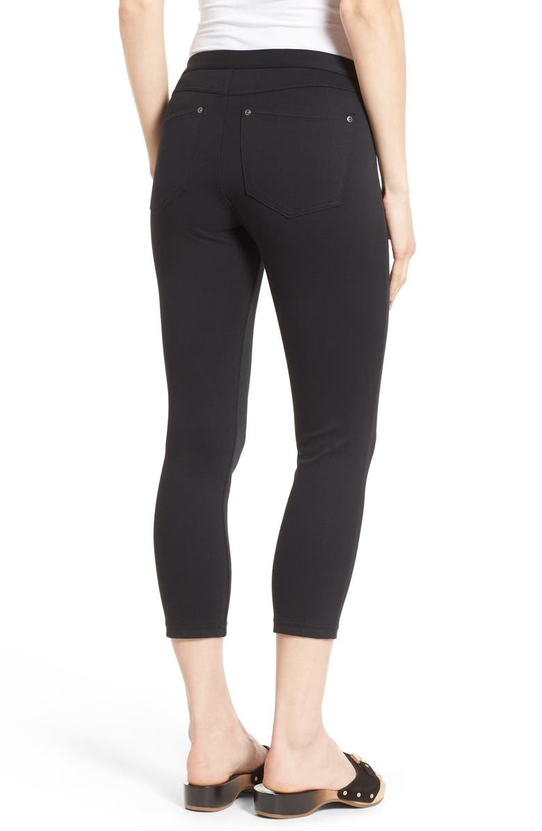 Hue 'Super Smooth' Denim Capris, Alternate, color,