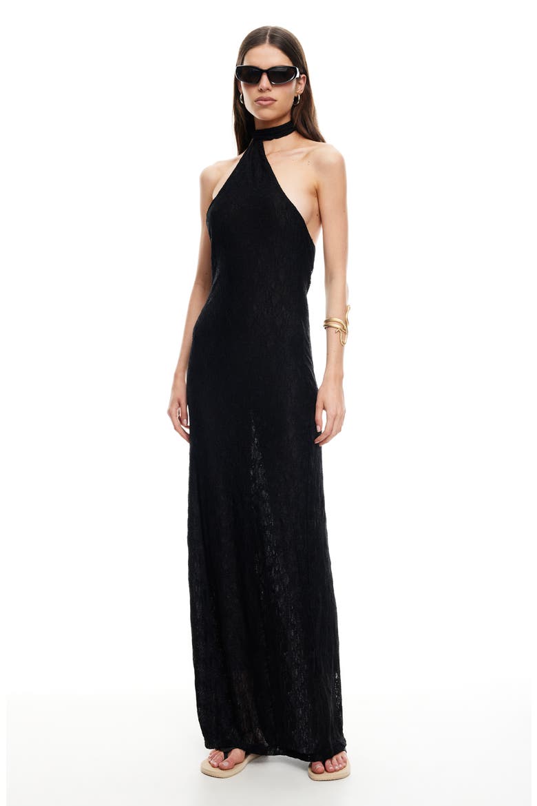lioness dress lace LIONESS Midnight Mini Dress in Yellow