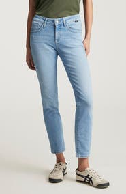 Mavi Jeans Emma Mid Rise Slim Boyfriend Jeans