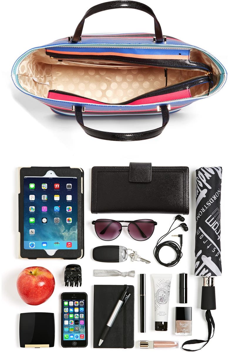 Kate Spade New York 'cedar street stripe - small harmony' tote, Alternate, color,