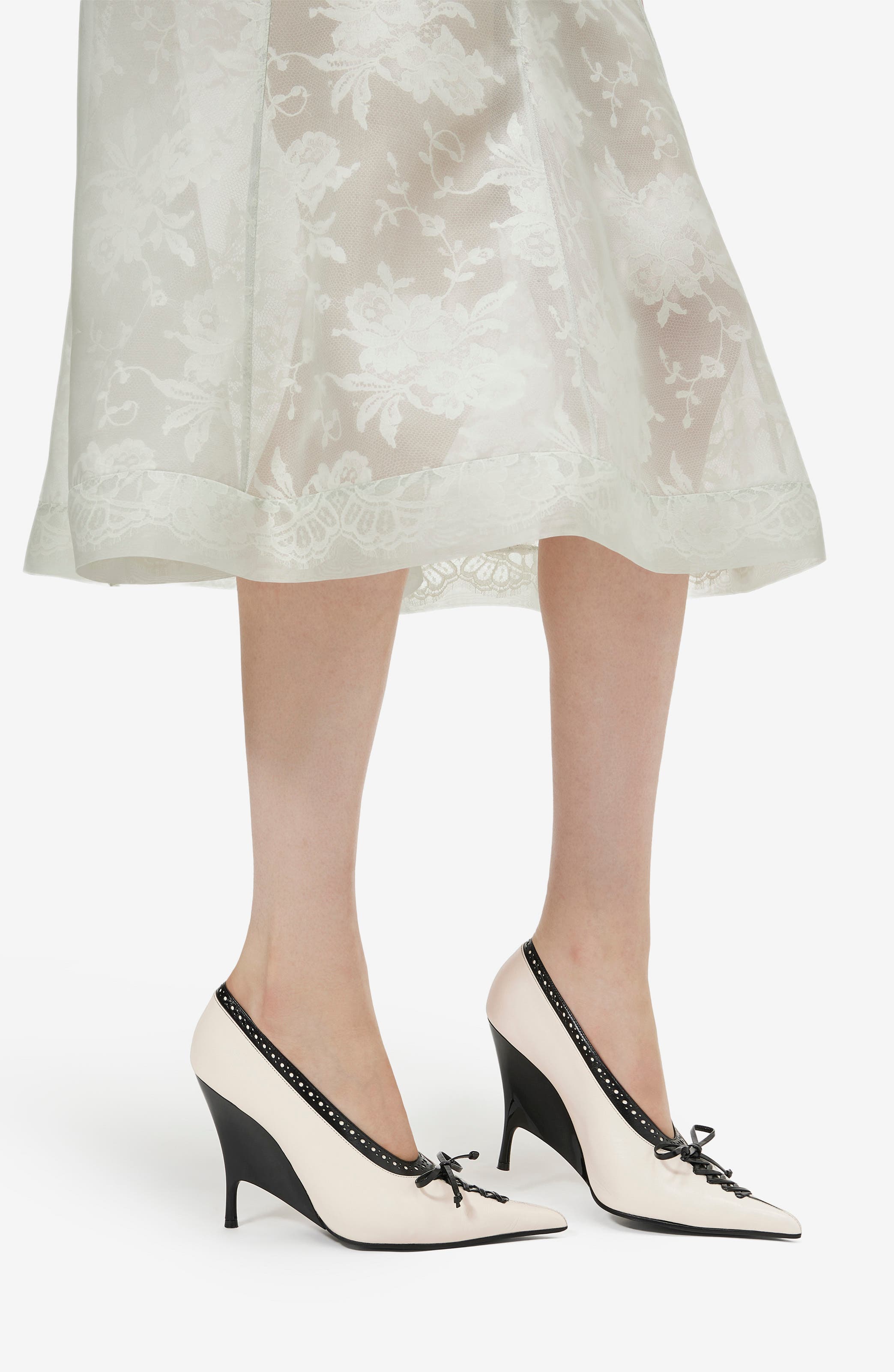 Koko Wedge Pump, Alternate, color, DEEP IVORY