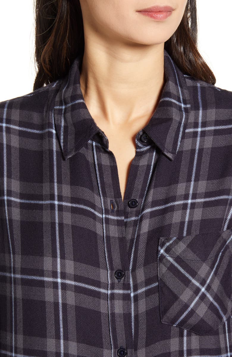 Rails Bianca Flannel Shirtdress, Alternate, color,