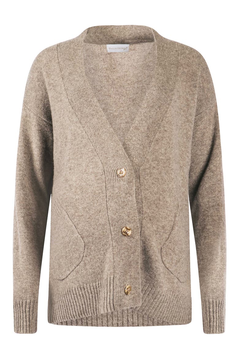 Renee Sweater Cardigan, Alternate, color, CAMEL