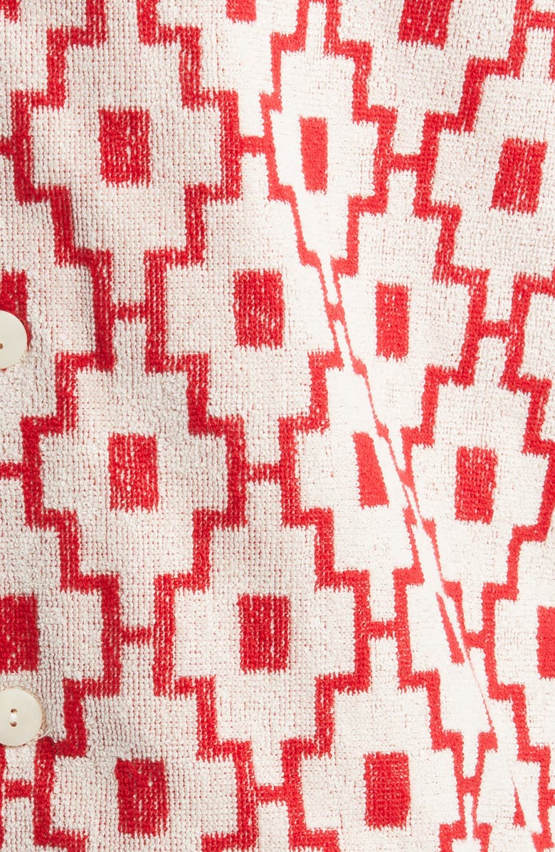 OAS Machu Terry Cloth Camp Shirt, Alternate, color, 