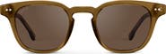 WMP Eyewear Clark - 46mm Square Polarized Sunglasses
