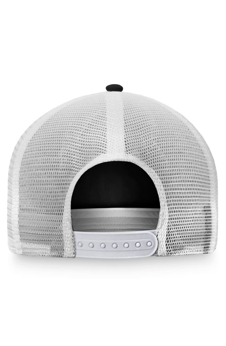 FANATICS Women's Fanatics Branded Black/White Vegas Golden Knights Fundamental Trucker Adjustable Hat, Alternate, color, 