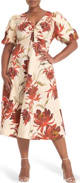Estelle Adelia Cotton Midi Dress