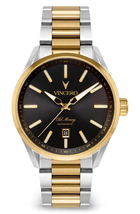 Old Money Limited Edition Automatic Bracelet Watch, 41mm