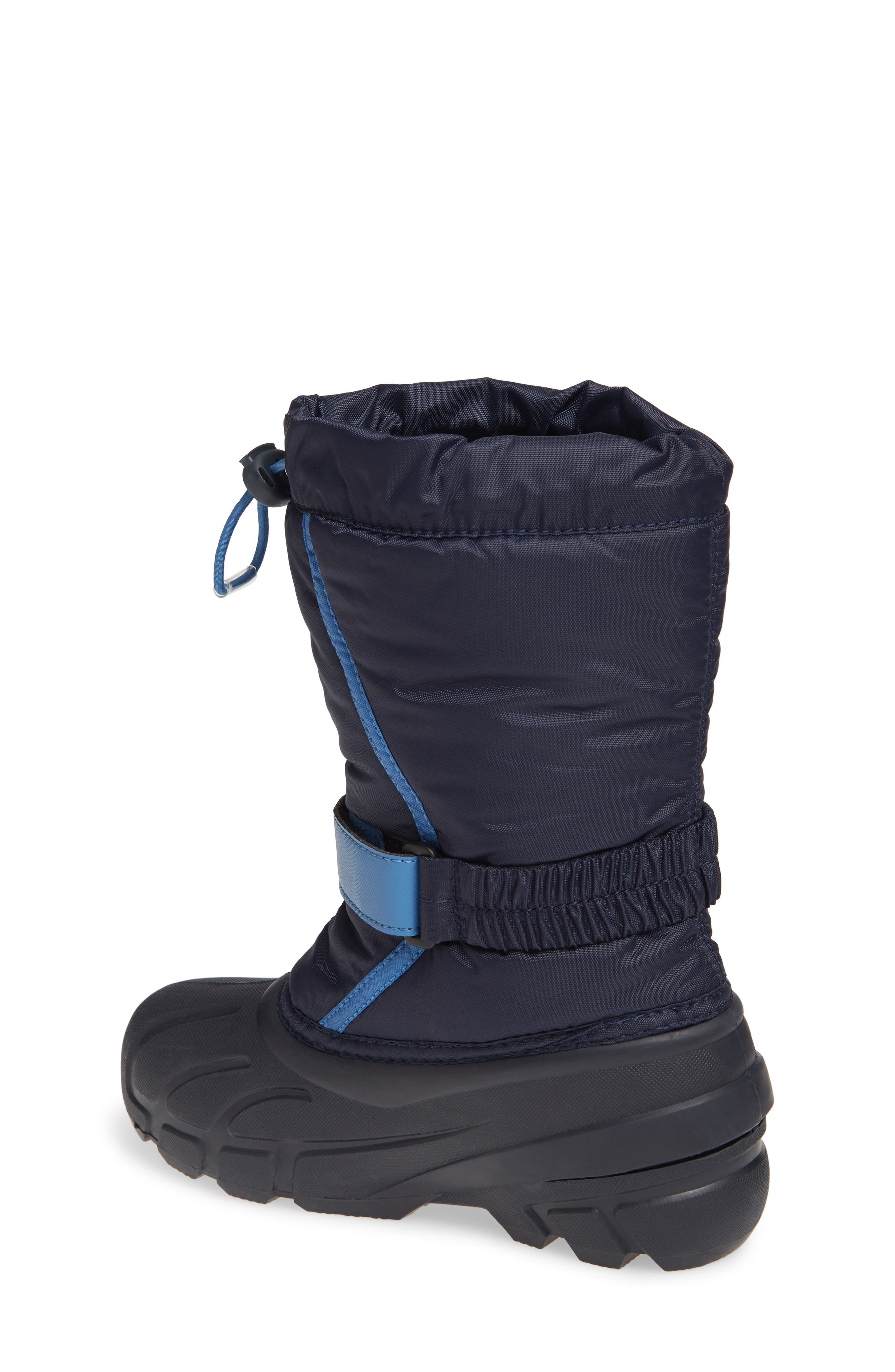 Kids' Flurry Weather Resistant Snow Boot, Alternate, color, COLLEGIATE NAVY