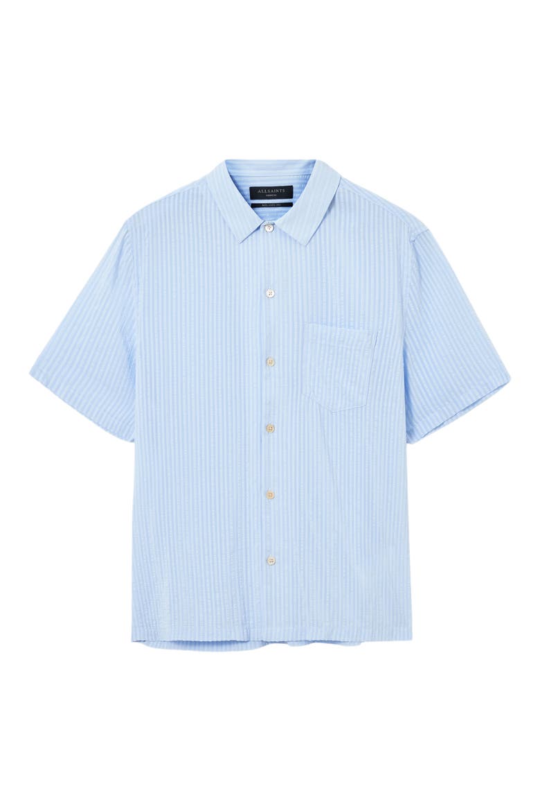 Perry Button-Up Camp Shirt, Alternate, color, KENTUCKY BLUE