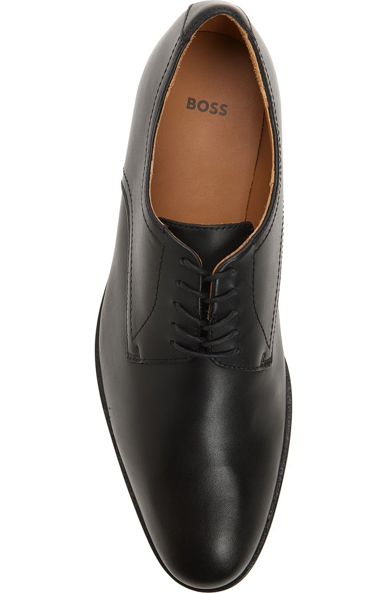 BOSS Modern Derby, Alternate, color, Dark Brown