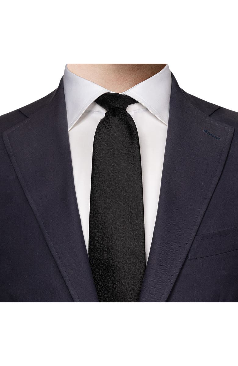 Eton Tonal Geometric Silk Tie, Alternate, color, 