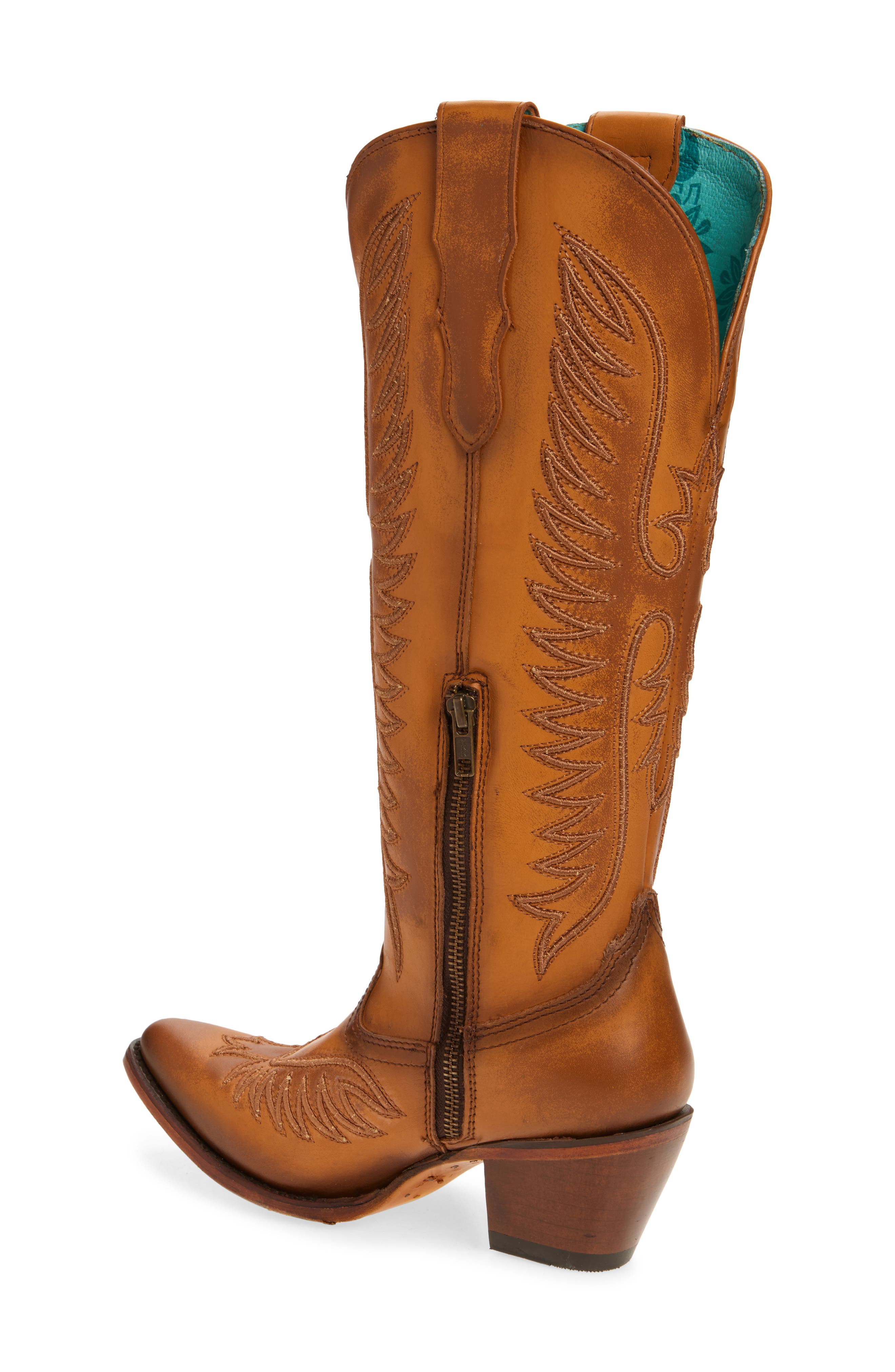 CORRAL Eagle Embroidered Western Boot, Alternate, color, 