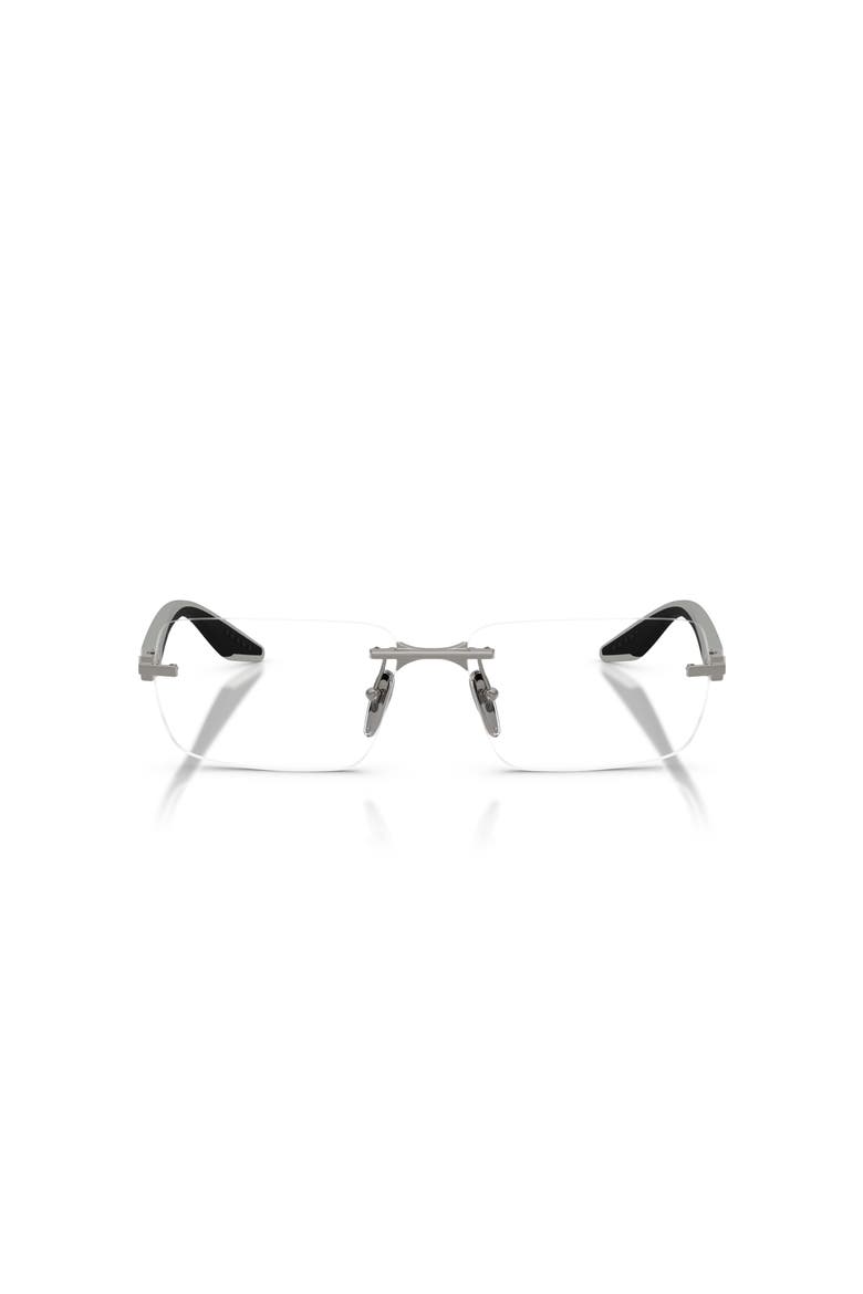 57mm Rectangle optical glasses, Alternate, color, Grey