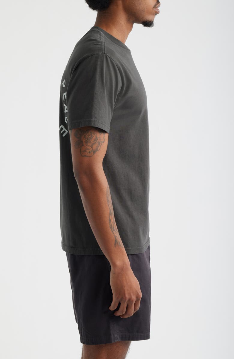 Museum of Peace & Quiet Stamp Graphic T-Shirt, Alternate, color, Black