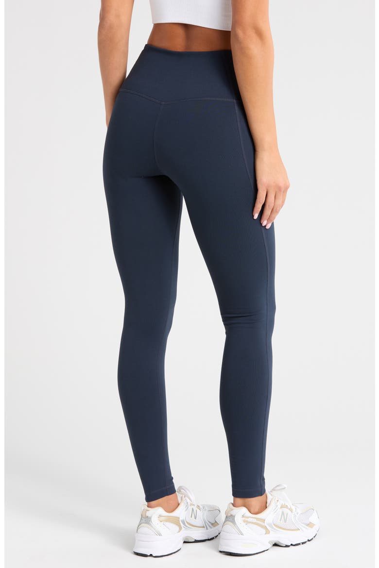 Live In High Waist Leggings, Alternate, color, NAVY SAPPHIRE