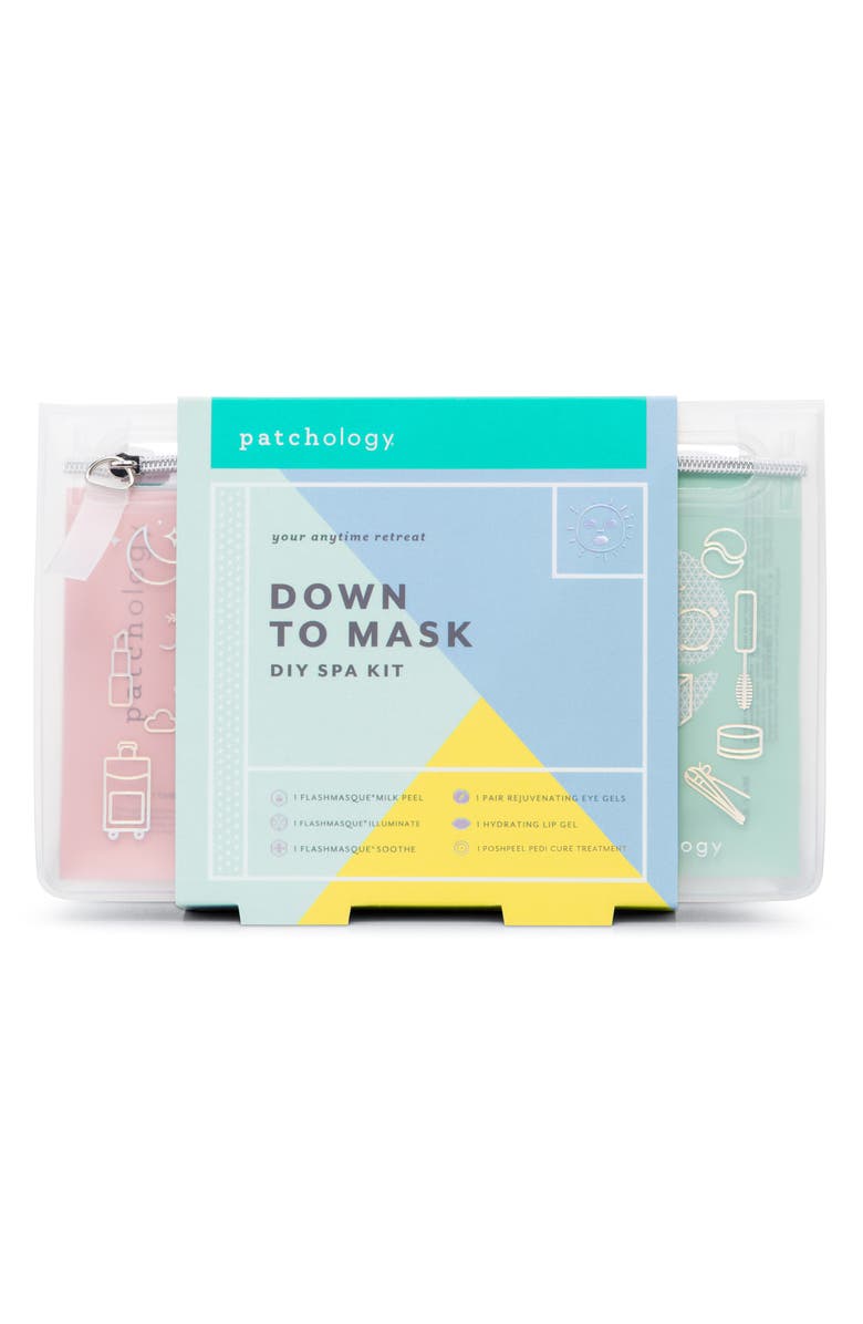 Patchology Down to Mask DIY Spa Kit, Alternate, color, 
