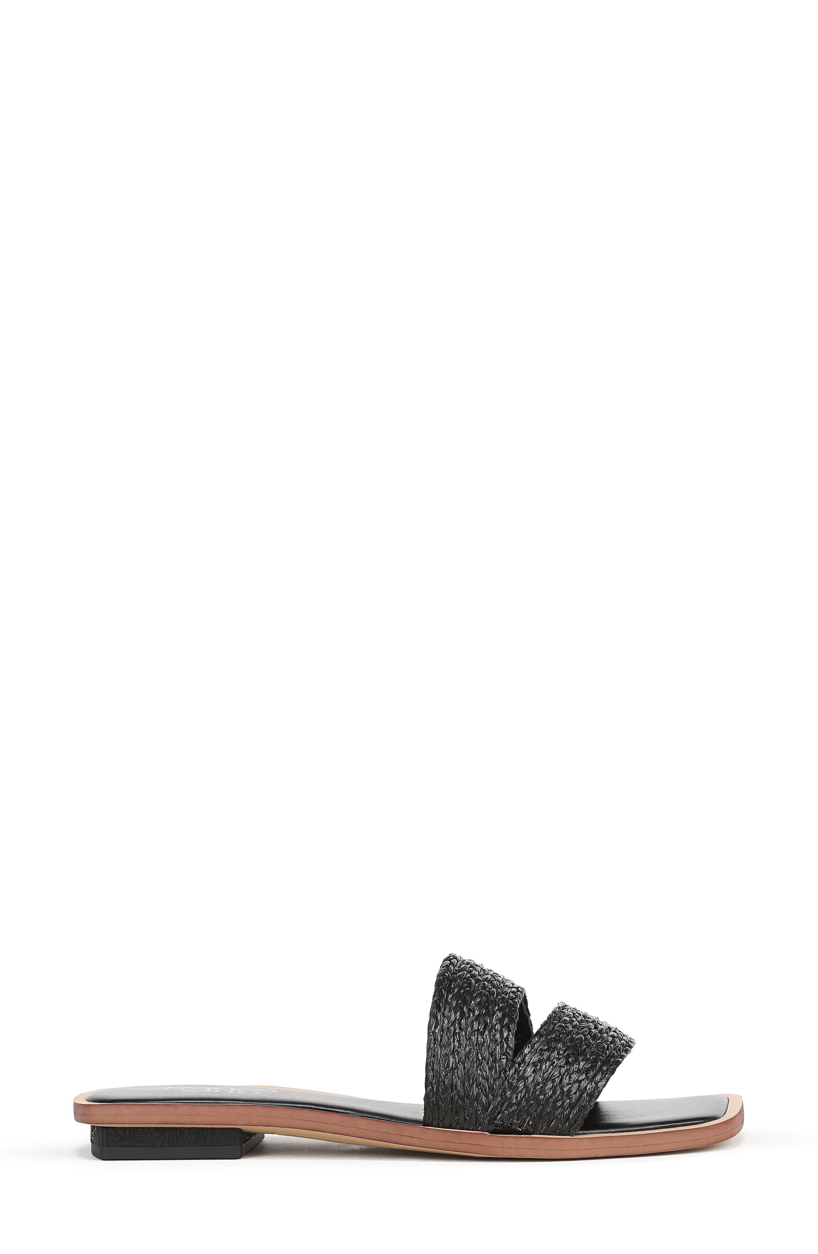 Franco Sarto Emilana Slide Sandal, Alternate, color, Black