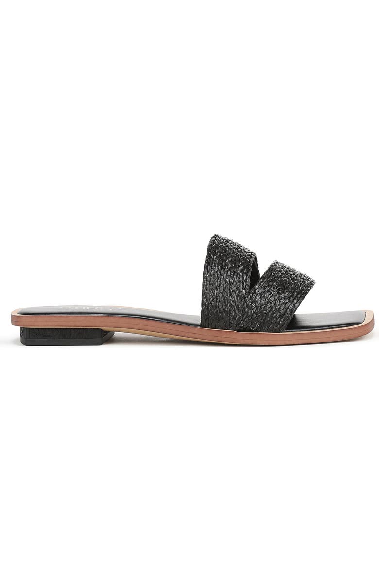 Franco Sarto Emilana Slide Sandal, Alternate, color, Black
