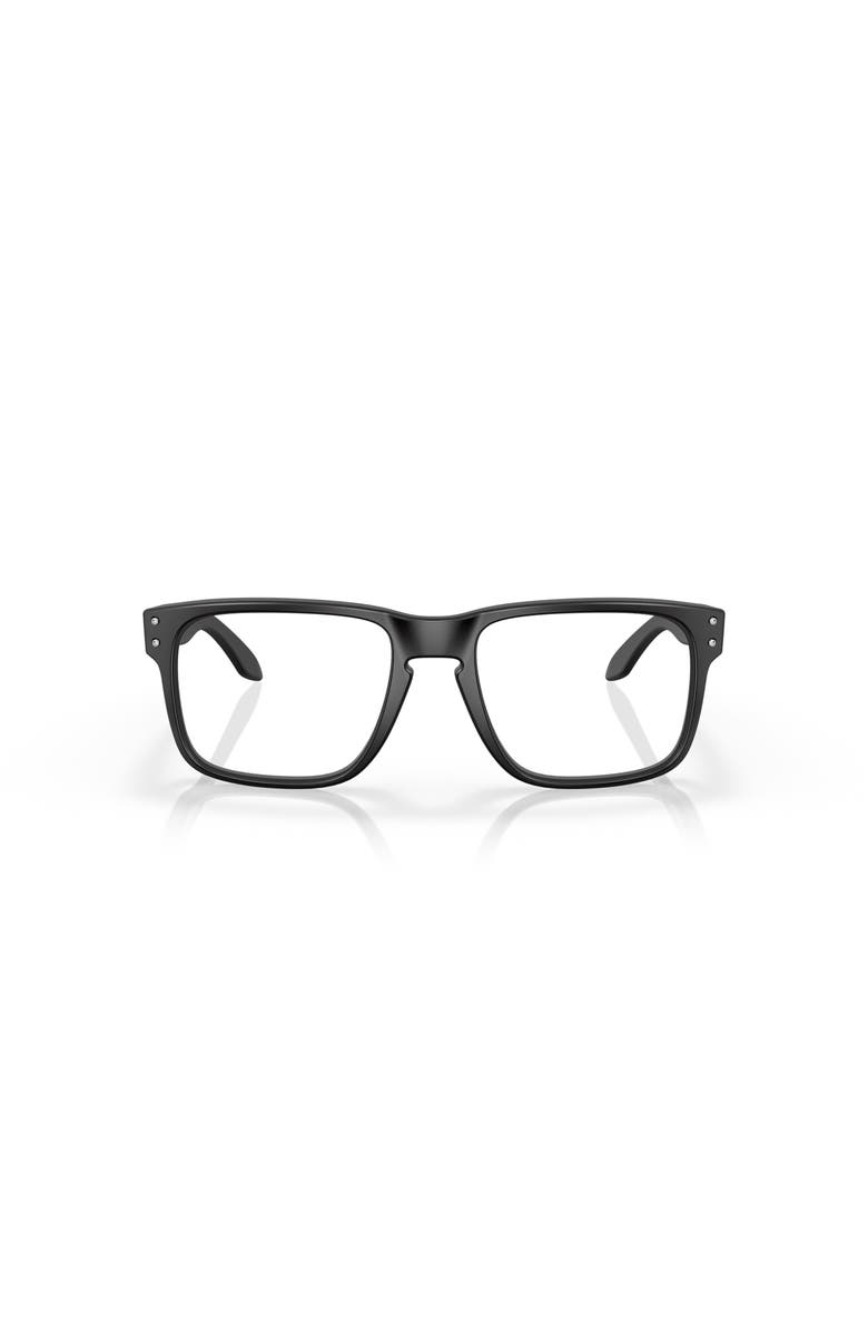 Oakley 56mm Square optical glasses, Alternate, color, Black