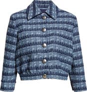 L'AGENCE Jia Crop Tweed Jacket