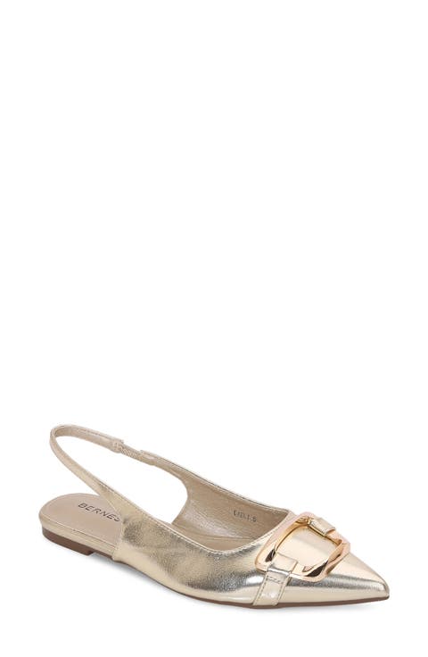 Caeli Buckle Slingback Flat